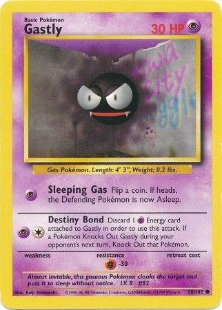 Image for Gastly (Base Set) (050/102) - Pokemon