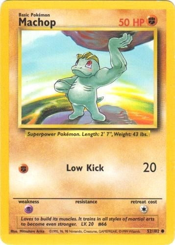 Image for Machop (Base Set) (052/102) - Pokemon