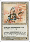 Image for Alert Shu Infantry (Portal Three Kingdoms) (1) - Magic: The Gathering
