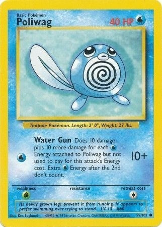 Image for Poliwag (Base Set) (059/102) - Pokemon