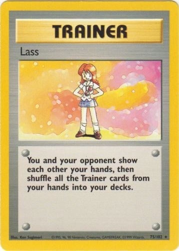 Image for Lass (Base Set) (075/102) - Pokemon