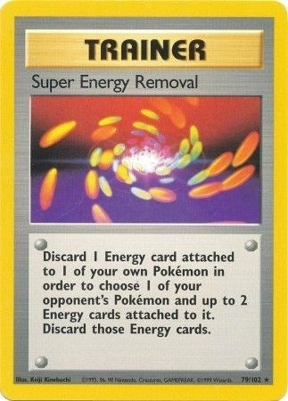 Image for Super Energy Removal (Base Set) (079/102) - Pokemon