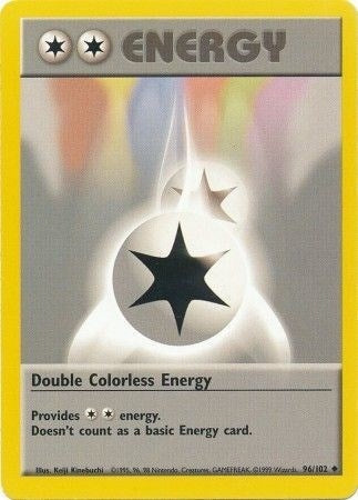 Image for Double Colorless Energy (Base Set) (096/102) - Pokemon