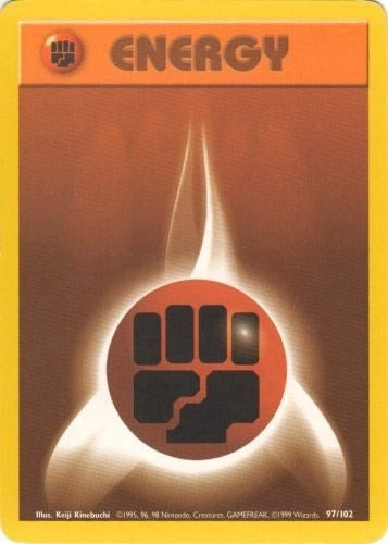 Image for Fighting Energy (Base Set) (097/102) - Pokemon