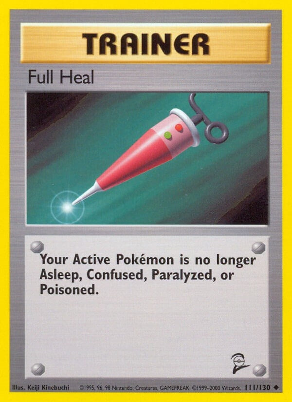 Image for Full Heal (Base Set 2) (111/130) - Pokemon
