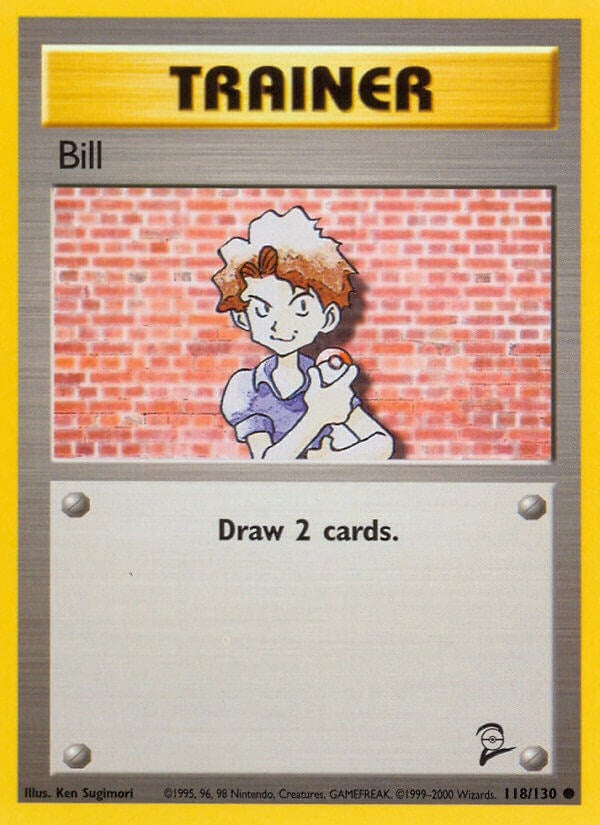 Image for Bill (Base Set 2) (118/130) - Pokemon
