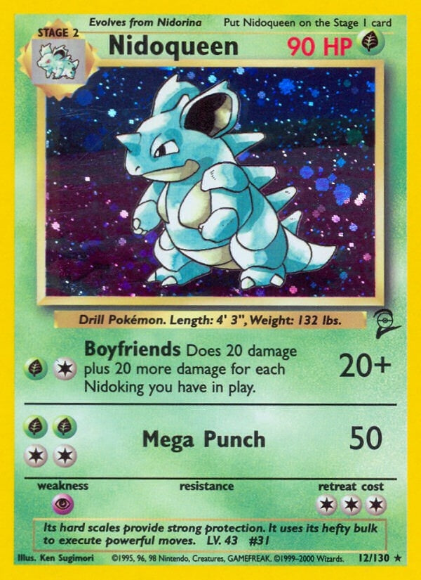 Image for Nidoqueen (Base Set 2) (012/130) - Pokemon