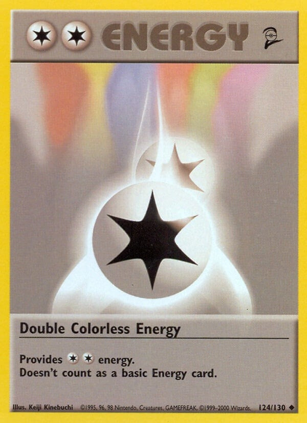 Image for Double Colorless Energy (Base Set 2) (124/130) - Pokemon