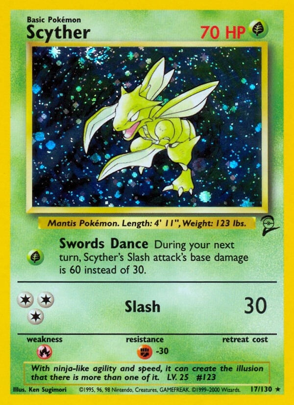 Image for Scyther (Base Set 2) (017/130) - Pokemon
