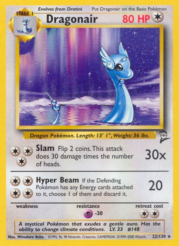 Image for Dragonair (Base Set 2) (022/130) - Pokemon