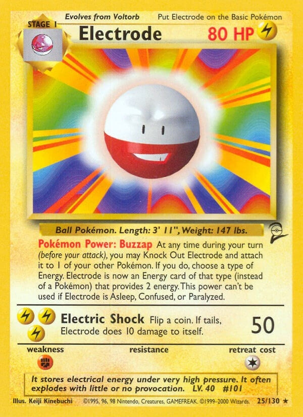 Image for Electrode (Base Set 2) (025/130) - Pokemon