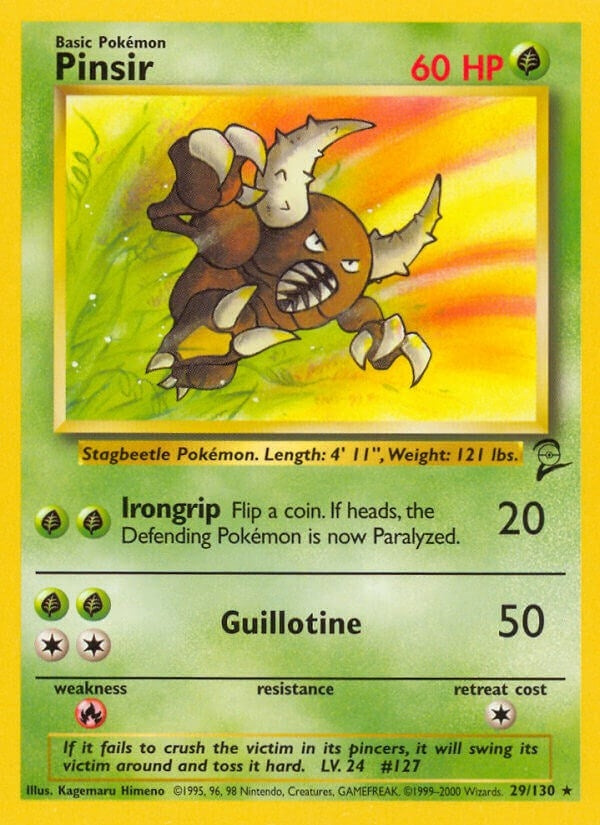 Image for Pinsir (Base Set 2) (029/130) - Pokemon