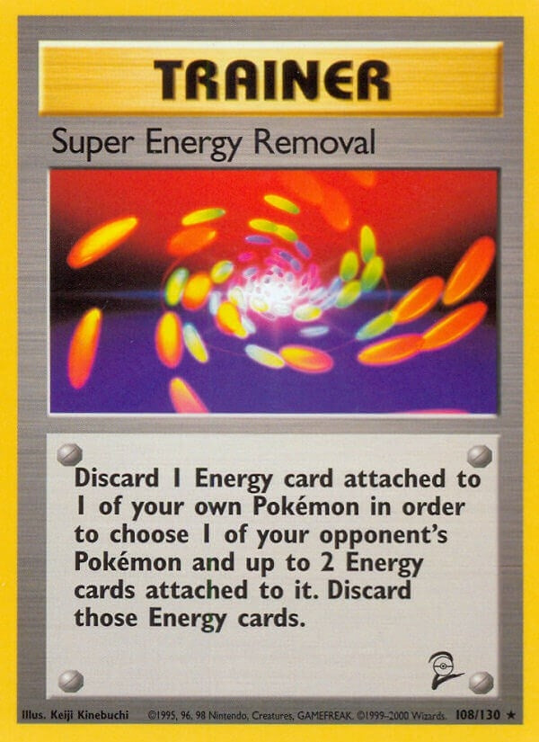 Image for Super Energy Removal (Base Set 2) (108/130) - Pokemon