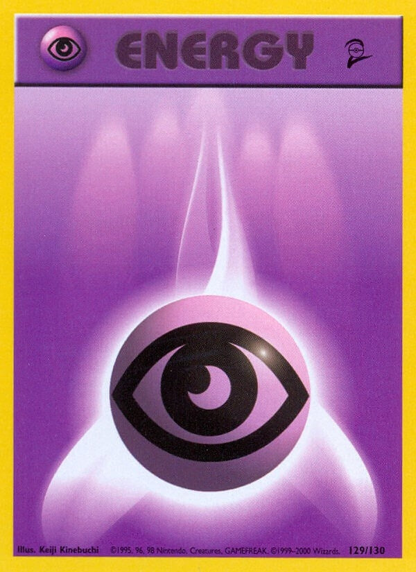 Image for Psychic Energy (Base Set 2) (129/130) - Pokemon