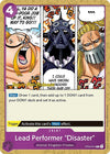 Image for Lead Performer "Disaster" (Super Pre-Release Starter Deck 4: Animal Kingdom Pirates) (ST04-014) - One Piece Card Game