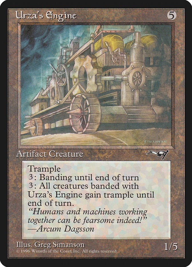Image for Urza's Engine (Alliances) - Magic: The Gathering