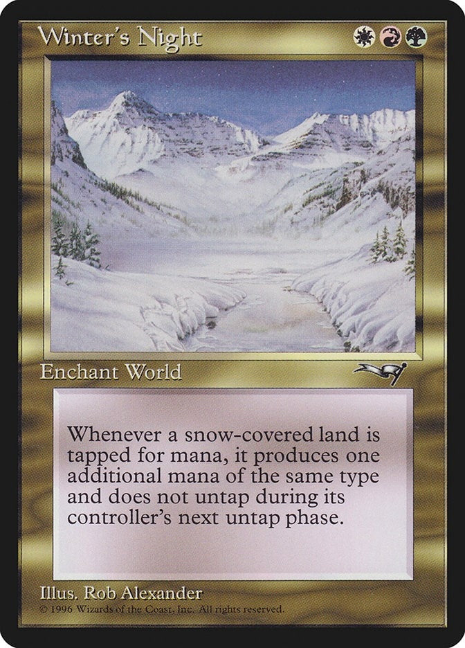Image for Winter's Night (Alliances) - Magic: The Gathering
