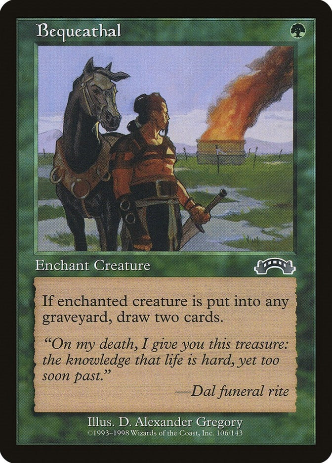 Image for Bequeathal (Exodus) (106) - Magic: The Gathering