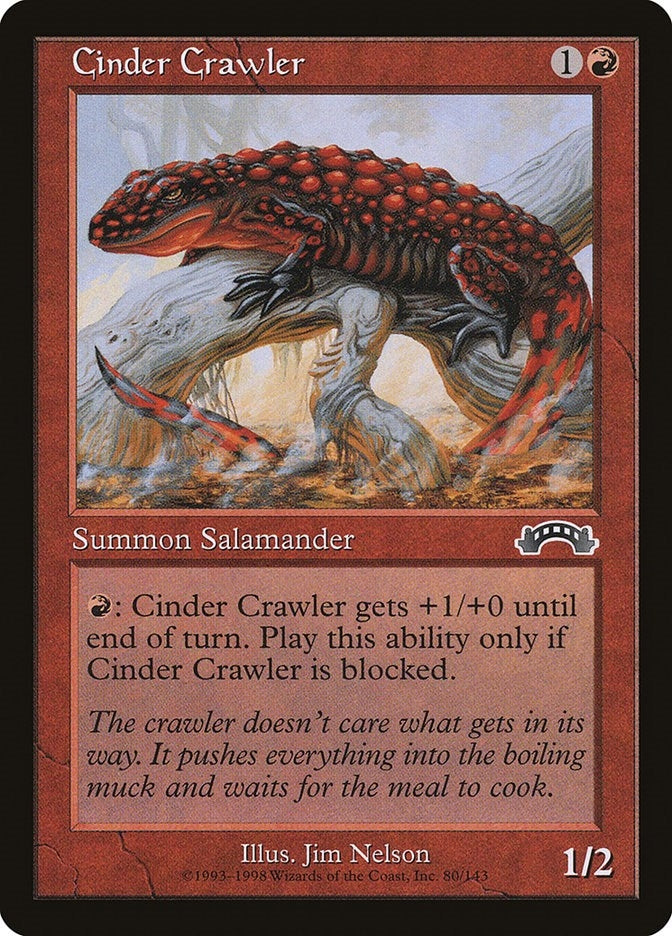 Image for Cinder Crawler (Exodus) (80) - Magic: The Gathering