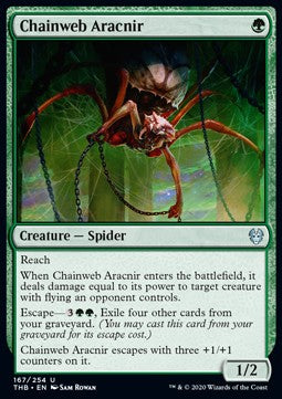 Chainweb Aracnir - Theros Beyond Death (Uncommon) [THB-167]
