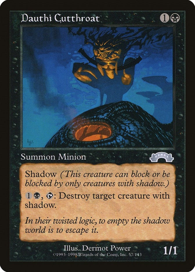 Image for Dauthi Cutthroat (Exodus) (57) - Magic: The Gathering