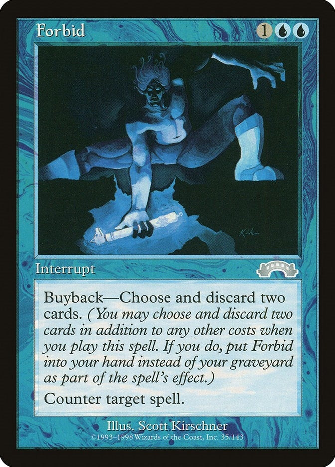 Image for Forbid (Exodus) (35) - Magic: The Gathering
