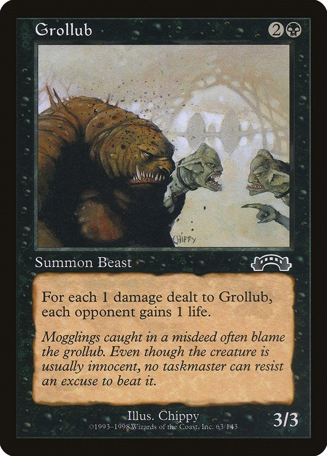 Image for Grollub (Exodus) (63) - Magic: The Gathering