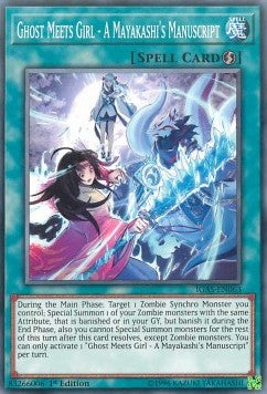 Ghost Meets Girl - A Mayakashi's Manuscript - Ignition Assault (Common) [IGAS-063]