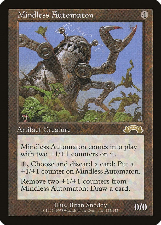 Image for Mindless Automaton (Exodus) (135) - Magic: The Gathering