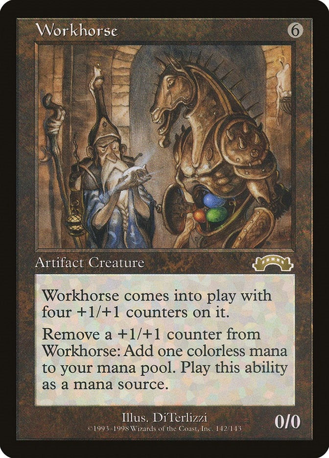 Image for Workhorse (Exodus) (142) - Magic: The Gathering