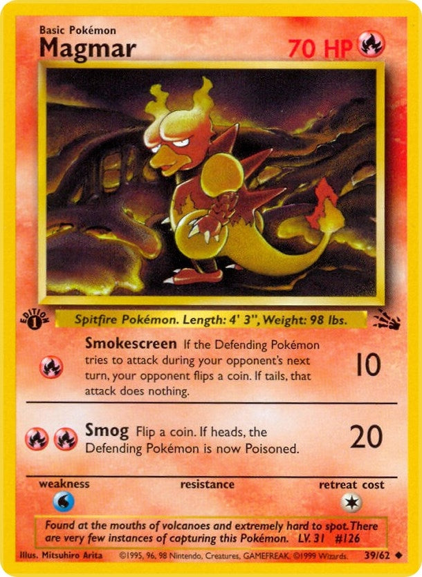 Image for Magmar (Fossil) (39/62) - Pokemon