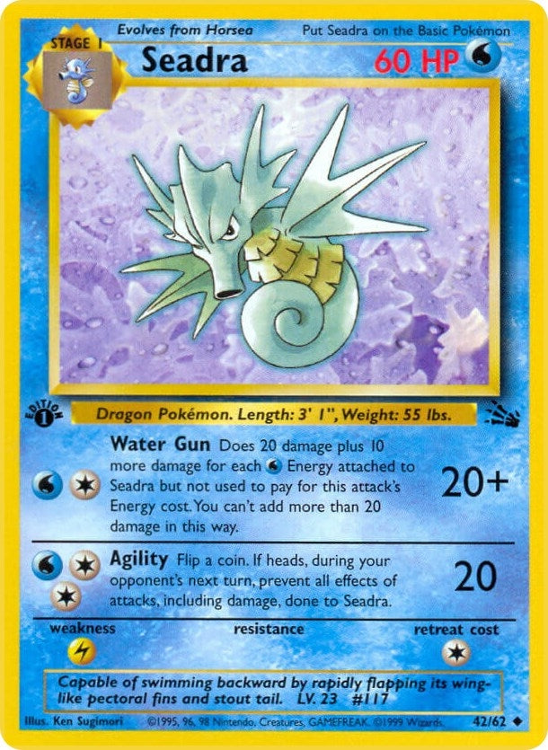Image for Seadra (Fossil) (42/62) - Pokemon
