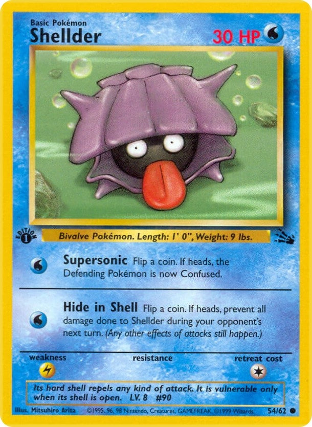 Image for Shellder (Fossil) (54/62) - Pokemon