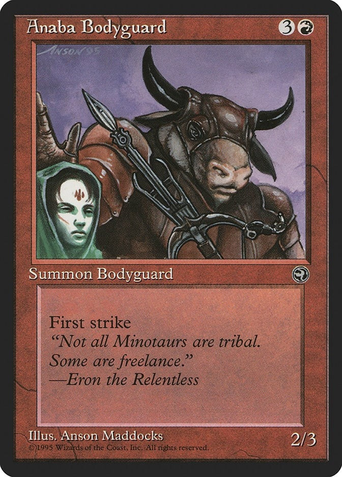 Image for Anaba Bodyguard (Homelands) - Magic: The Gathering