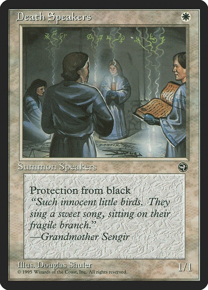 Image for Death Speakers (Homelands) - Magic: The Gathering