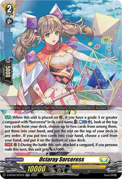 Image for Octaray Sorceress (D-BT06: Blazing Dragon Reborn) (D-BT06/031EN) - Cardfight Vanguard