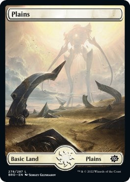 Image for Plains (278) - Full Art (The Brothers' War) (278) - Magic: The Gathering