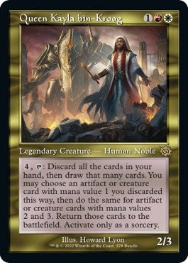 Image for Queen Kayla bin-Kroog (Retro Frame) (BRO Bundle) - Magic: The Gathering