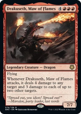 Image for Drakuseth, Maw of Flames (Magic Game Night: Free-For-All) (76) - Magic: The Gathering