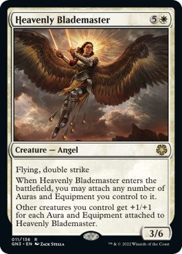 Image for Heavenly Blademaster (Magic Game Night: Free-For-All) (11) - Magic: The Gathering