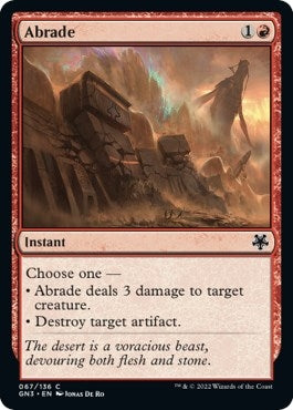 Image for Abrade (Magic Game Night: Free-For-All) (67) - Magic: The Gathering