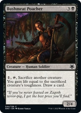 Image for Bushmeat Poacher (Magic Game Night: Free-For-All) (44) - Magic: The Gathering
