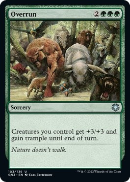 Image for Overrun (Magic Game Night: Free-For-All) (103) - Magic: The Gathering