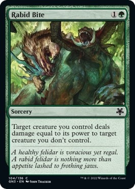 Image for Rabid Bite (Magic Game Night: Free-For-All) (104) - Magic: The Gathering