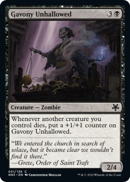 Image for Gavony Unhallowed (Magic Game Night: Free-For-All) (51) - Magic: The Gathering