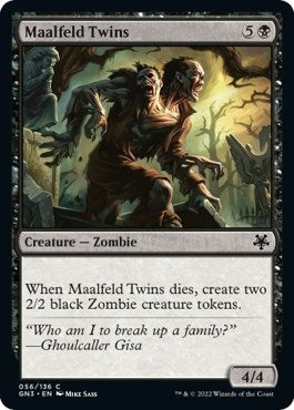 Image for Maalfeld Twins (Magic Game Night: Free-For-All) (56) - Magic: The Gathering