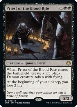 Image for Priest of the Blood Rite (Magic Game Night: Free-For-All) (58) - Magic: The Gathering