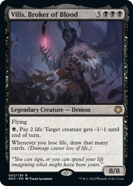 Image for Vilis, Broker of Blood (Magic Game Night: Free-For-All) (63) - Magic: The Gathering