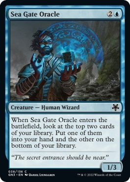 Image for Sea Gate Oracle (Magic Game Night: Free-For-All) (38) - Magic: The Gathering