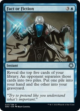 Image for Fact or Fiction (Magic Game Night: Free-For-All) (27) - Magic: The Gathering